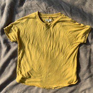 Madewell Cozy Tee, Yellow